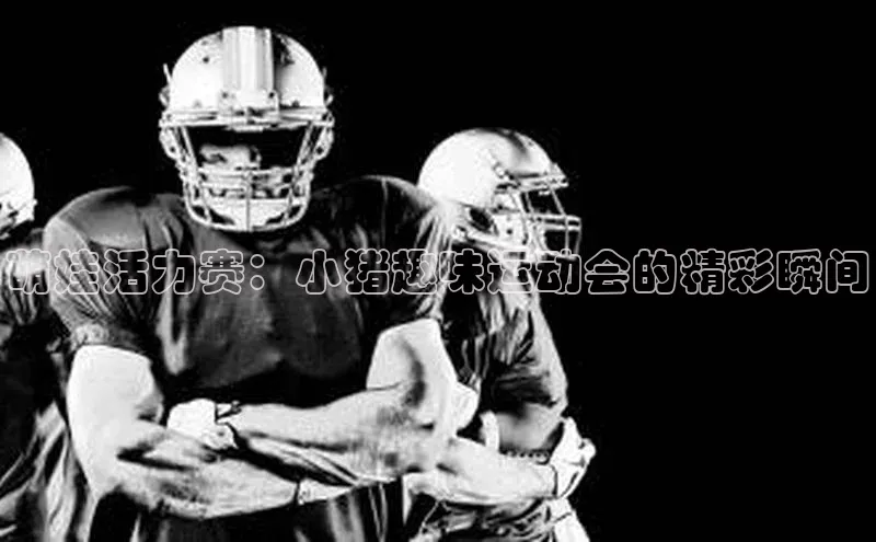 萌娃活力赛：小猪趣味运动会的精彩瞬间